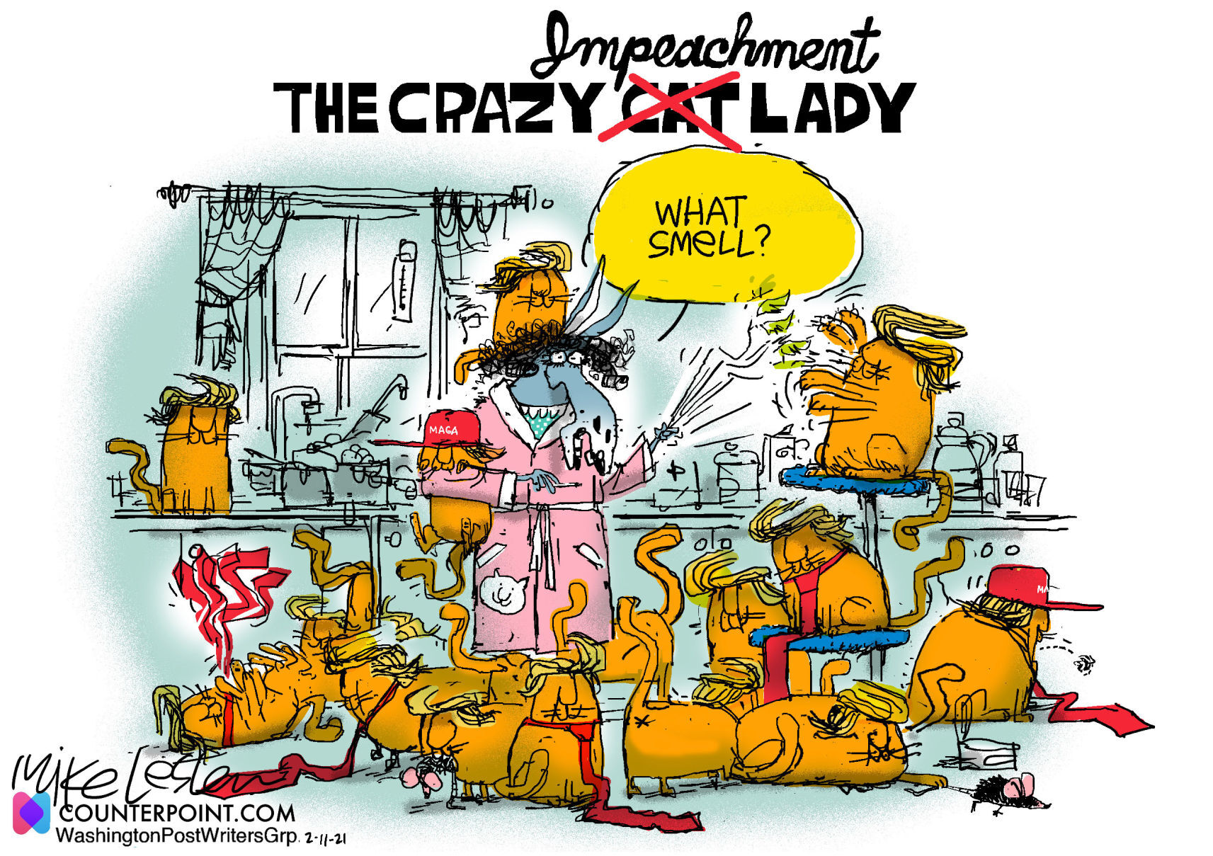 Mike Lester cartoon